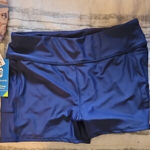 Free Country Women's Vibrant Blue Athletic Shorts